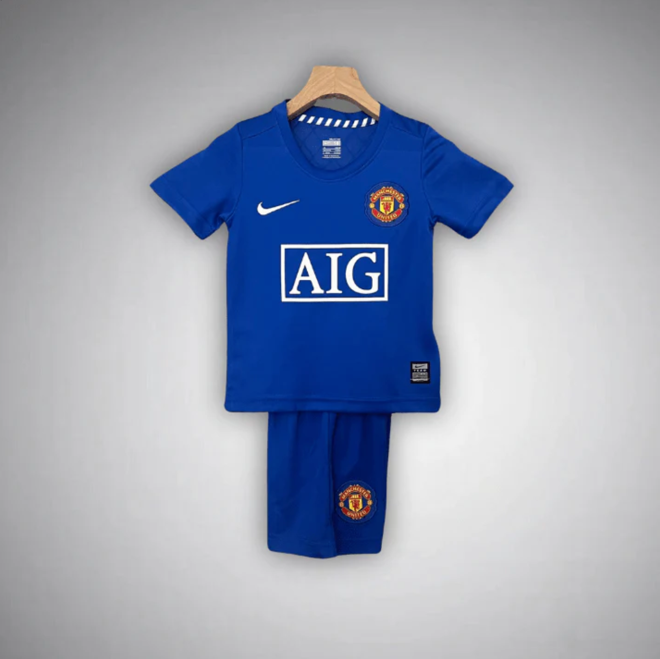 08/09 Manchester United Away Kids Size Kit