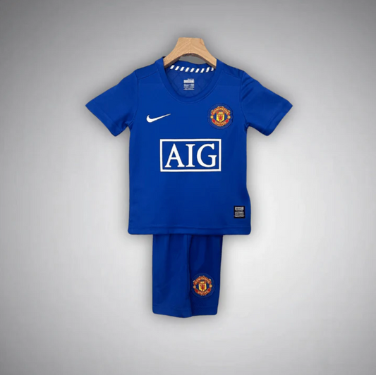 08/09 Manchester United Away Kids Size Kit